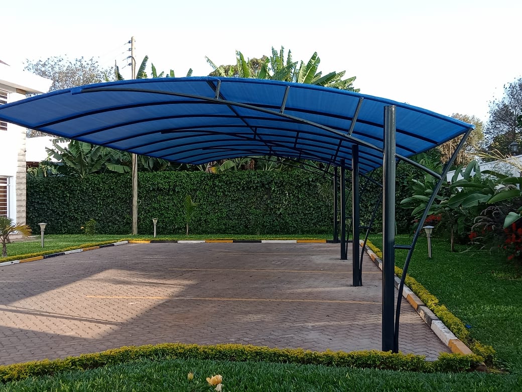 We supply and install waterproof, durable, affordable and high quality car parking shades in Ngoingwa Estate Thika-Kiambu