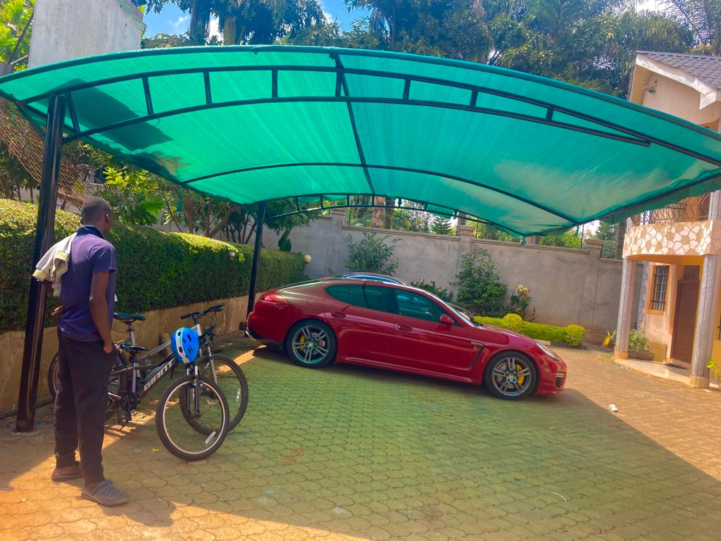 We fabricate and install carports and car parking shade canopies in Maki Estate Thika-Kiambu