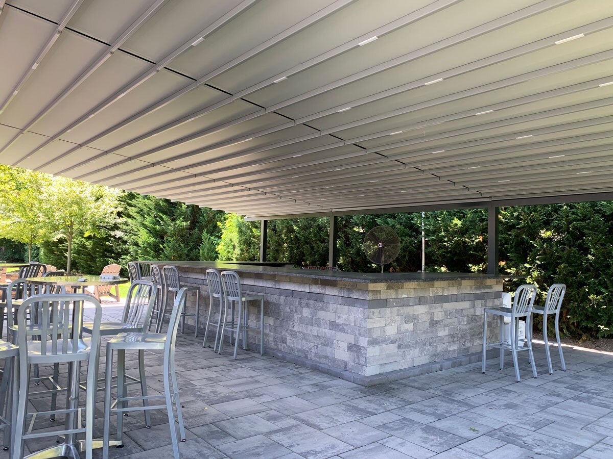 We supply and install durable and good quality motorized retractable pergolas on Lower Kabete, Nairobi Kenya