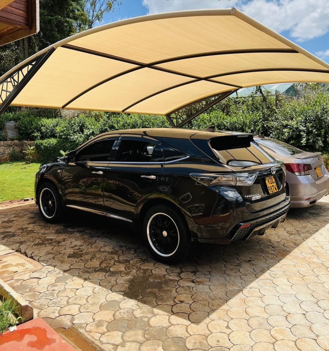 Carports and Parking Shades Company along Lower Kabete Road, Nairobi