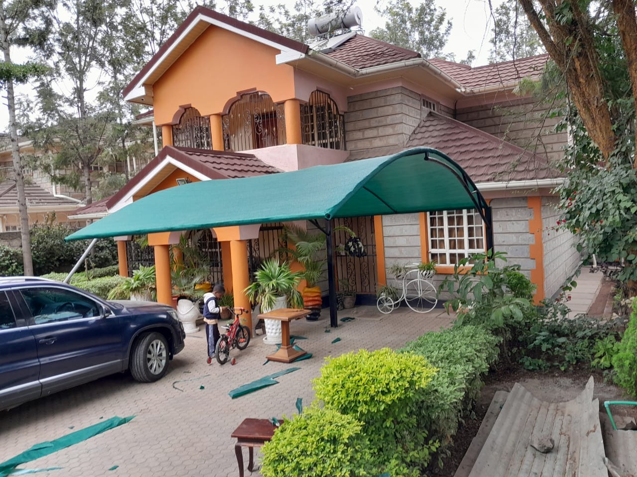 Car Parking Shade Company in Thika Gold Pearl Estate, Kiambu