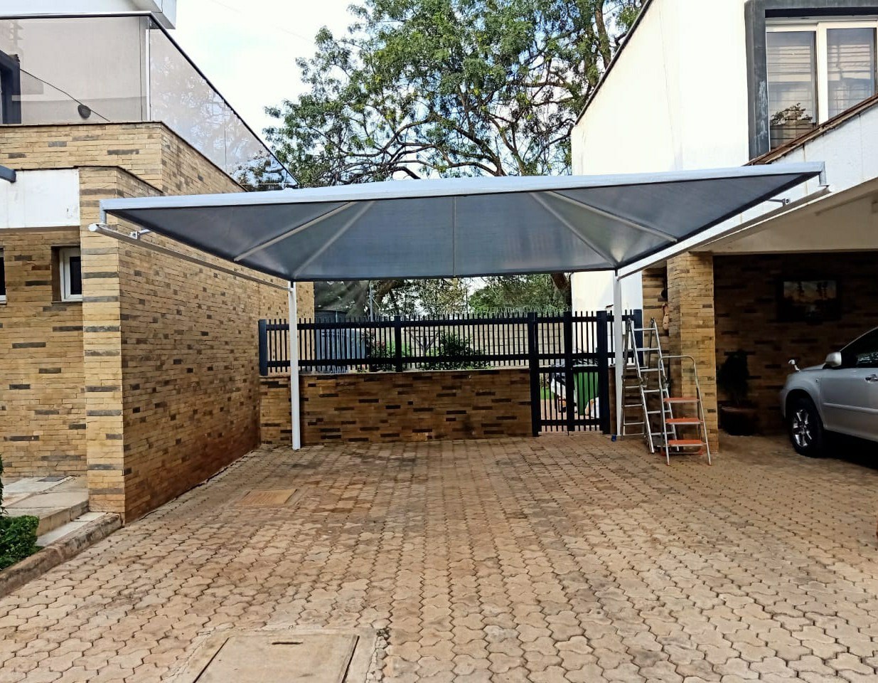 We supply and install carports and car parking shades in Amalia Paradise Estate-Kamiti Road