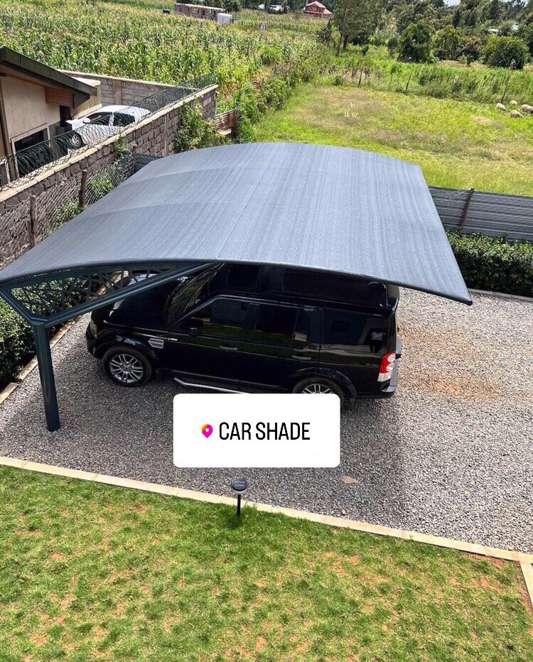 We supply and install carports and parking shades in Tatu City-Ruiru Kamiti Road