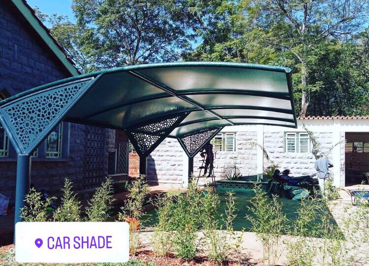 We fabricate, supply and install carports and car parking shades in Runda-Nairobi