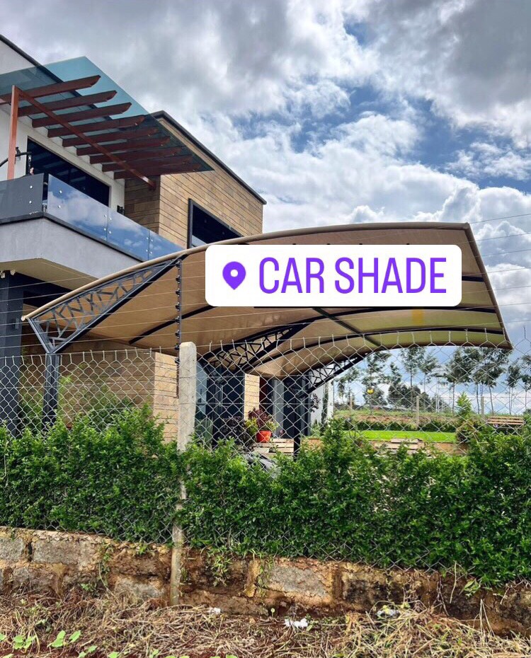 We supply and install carports and car parking shades in Mhasibu Silver Birch Estate Ruiru