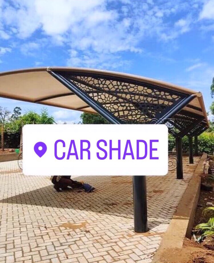 We supply and install carports and car parking shades in Mhasibu River Park Estate Ruiru