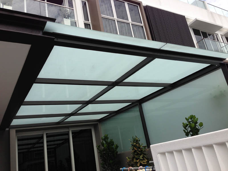 Skylight, Glass Roofing, Pergola, Awning and Canopy.