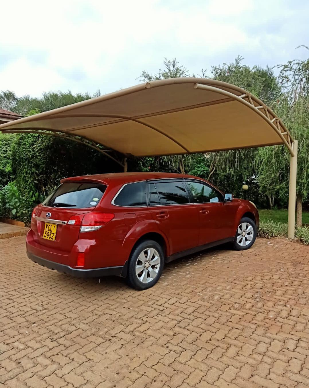 We make good quality and affordable car parking shades in Nanyuki