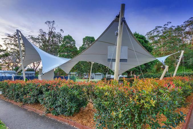 Ferrari Material Shade Sails for Mosques and Masjid