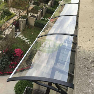 Acrylic Sheets-Perspex-Plexiglass Canopies, Fixed Awnings and Pergolas